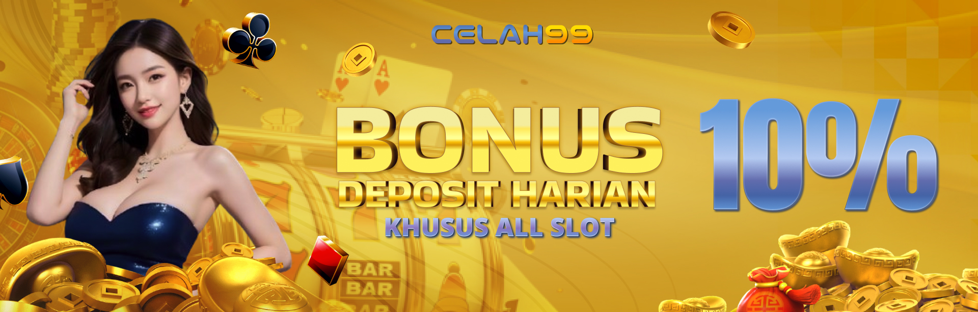 bonus 10% allslot