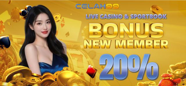 bonus new member casino 20%